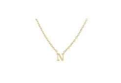 Clearance - Kirjain kaulakoru kulta, A, B, C... Kaulakorut