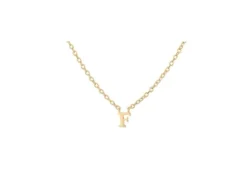 Clearance - Kirjain kaulakoru kulta, A, B, C... Kaulakorut