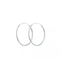 Online - Mini Plain Hoops, hopea 20mm Korvakorut