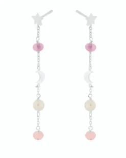 Best - Pastel Dream ketjukorvakorut, hopea Korvakorut