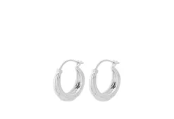Clearance - Small Coastline Earrings 16mm, hopea Korvakorut