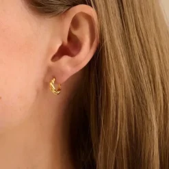 Sale - Small Hana Earrings 12mm, kulta Korvakorut