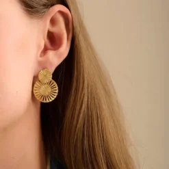 Sale - Starlight Earrings 30mm, kulta Korvakorut