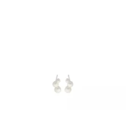 Clearance - Treasure nappikorvakorut, hopea Korvakorut