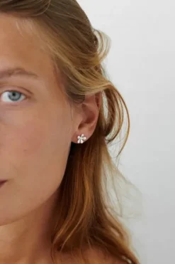 New - Wild Poppy nappikorvakorut, kulta Korvakorut