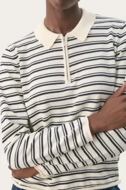 New Putu raitaneule, dark navy stripe Paidat Ja Topit|Neuleet Ja Neuletakit