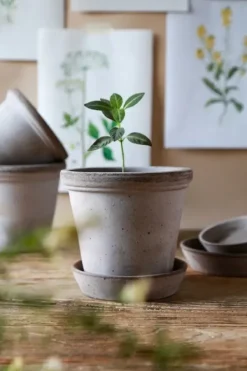 Online Ruukku Flora RAW Grey, Ø 35 cm Ruukut Ja Maljakot