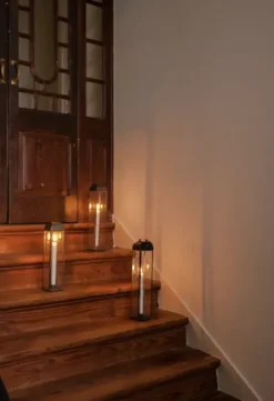 Outlet Samos lyhty brown, large Kynttilät Ja Lyhdyt