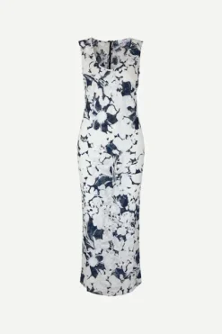 Online - Alina mekko, Flora blue Mekot Ja Hameet