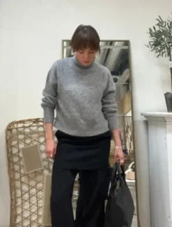 Discount - Nola pooloneule, grey melange Neuleet Ja Neuletakit|Uutuudet