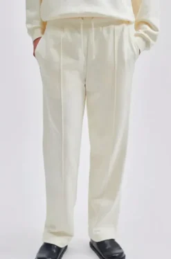 Clearance - Abadell collegehousut, off white Farkut Ja Housut