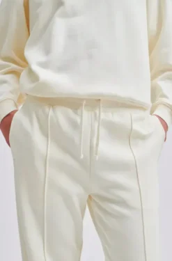 Clearance - Abadell collegehousut, off white Farkut Ja Housut