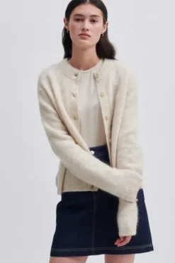 Clearance - Brook lyhyt neuletakki, brazilian sand Neuleet Ja Neuletakit