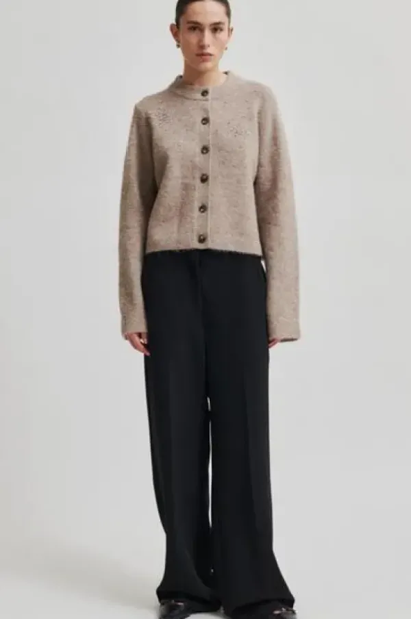 Discount - Fique Classic Trousers, black Farkut Ja Housut|Juhlavaatteet