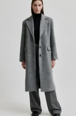 Best Sera villakangastakki, grey melange Ulkotakit Ja -Liivit|Uutuudet