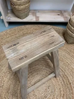 Online – jakkara suorakaide #873, natural Vanhat Puuhuonekalut