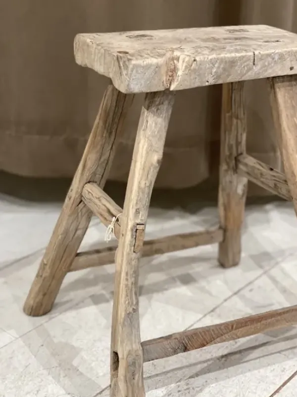 Clearance – jakkara suorakaide #915, natural Vanhat Puuhuonekalut