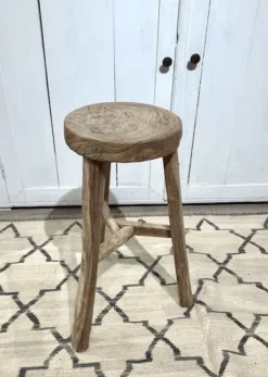 – jakkara #933, natural Vanhat Puuhuonekalut