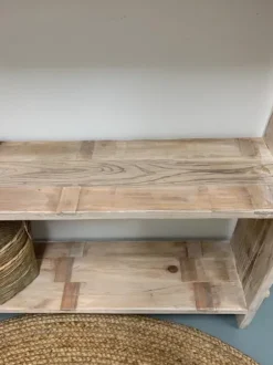 Sale - kapea hylly #846, natural Vanhat Puuhuonekalut