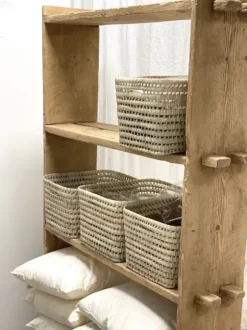 - kapea hylly #556, natural Vanhat Puuhuonekalut