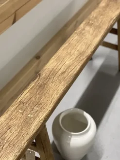 Outlet - penkki #959, natural Vanhat Puuhuonekalut