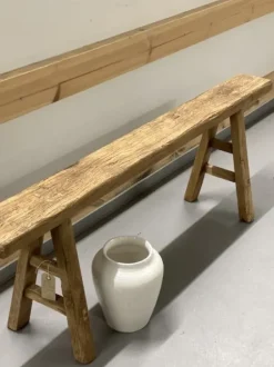 Outlet - penkki #959, natural Vanhat Puuhuonekalut