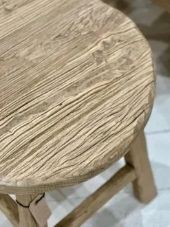 Discount – pyöreä pöytä #951, natural Vanhat Puuhuonekalut