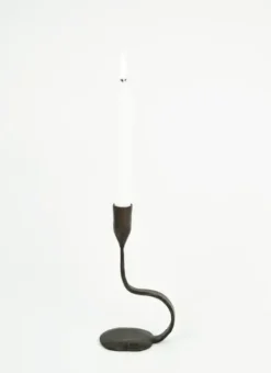 Discount Steffi kynttilänjalka, 22 cm musta Kynttilät Ja Lyhdyt