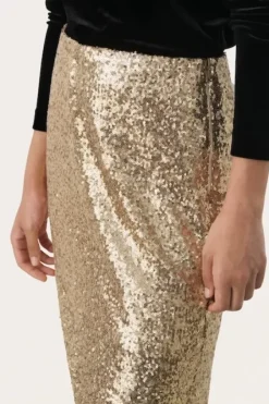 Clearance Teffania hame, gold Mekot Ja Hameet|Juhlavaatteet