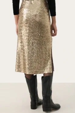 Clearance Teffania hame, gold Mekot Ja Hameet|Juhlavaatteet