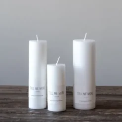 New - steariinikynttilä S Kynttilät Ja Lyhdyt