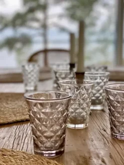 Best - Facet tuikkulasi, sand Kynttilät Ja Lyhdyt