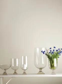 Hot – hurrikaanimaljakko neliöjalalla, matala H30cm Ruukut Ja Maljakot