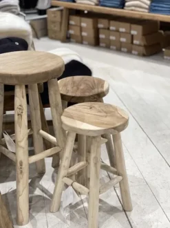 Outlet - Jati tiikkijakkara H50cm Teak-Huonekalut