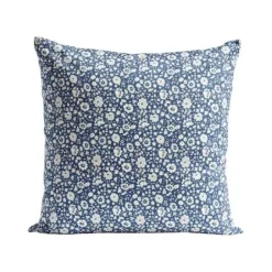 Online - Liberty kukkatyyny 60x60cm Indigo Sisustustyynyt|Sisustustyynyt