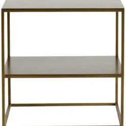 Outlet - metallinen sivupöytä 50x50, honeygold Muut Huonekalut
