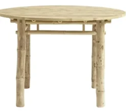 Clearance – pyöreä bambupöytä, Ø 110cm Bambupöydät