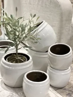 Clearance - ruukku, valkoinen Piha Ja Terassi|Ruukut Ja Maljakot