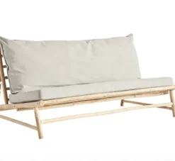 - TYYNYT Bambusohvaan 160cm Bambusohvat Ja -Tuolit|Piha Ja Terassi