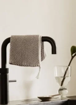 Clearance Tiskirätti 2pack 25x25, mocca Keittiötekstiilit