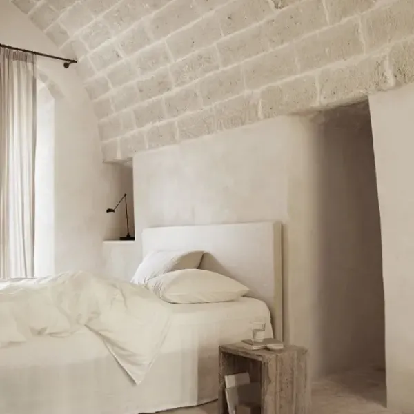 Travertin pöytä 45cm Muut Huonekalut