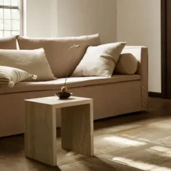 Travertin pöytä 45cm Muut Huonekalut