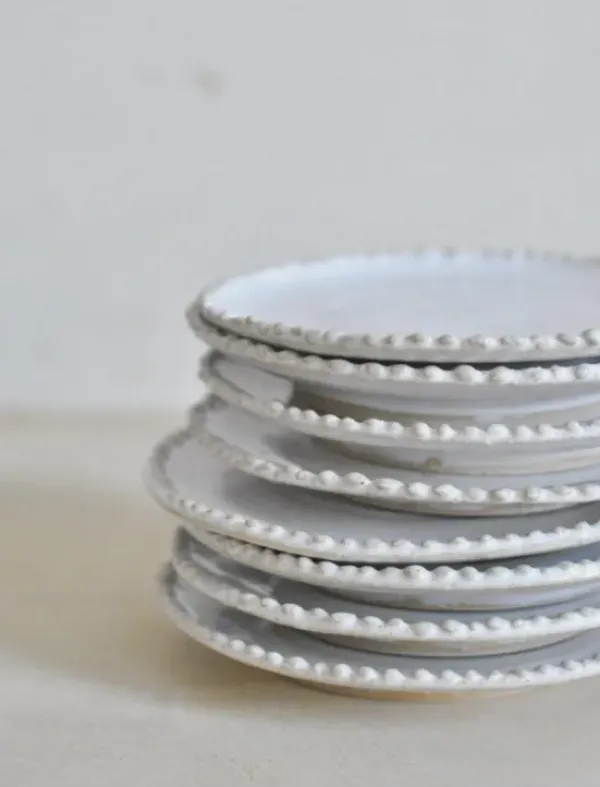 Online - helmilautanen Ø12cm, valkoinen Astiat