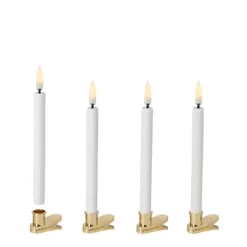 New Uyuni - LED klipsikynttilät joulukuuseen (4 kpl) Kynttilät Ja Lyhdyt