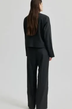 Outlet Wake housut, dark grey melange Farkut Ja Housut|Juhlavaatteet