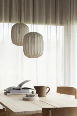 Online Watt&Veke - Prisma 25 kattovalaisin pellavaa, natural Valaisimet