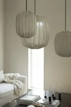 Online Watt&Veke - Prisma 25 kattovalaisin pellavaa, natural Valaisimet