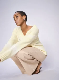 Online Welma neule, french vanilla Neuleet Ja Neuletakit|Uutuudet