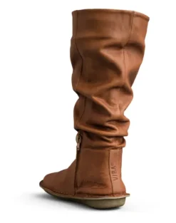 Online WOODSTOCK saappaat, Leather Cognac Brown Saappaat Ja Nilkkurit|Vibae